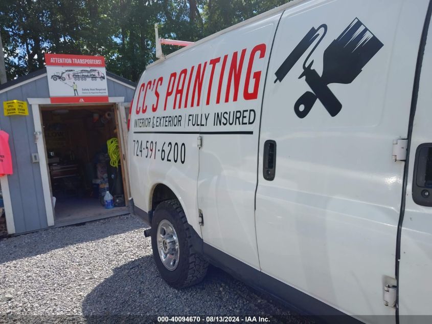 2008 Chevrolet Express Work Van VIN: 1GCGG25C381139635 Lot: 40094670