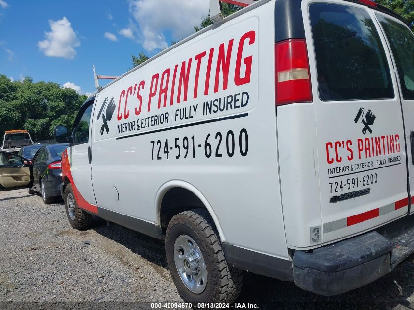 2008 Chevrolet Express Work Van VIN: 1GCGG25C381139635 Lot: 40094670