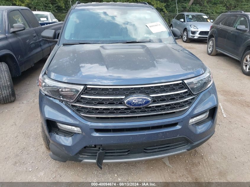 2021 Ford Explorer Xlt VIN: 1FMSK8DH6MGA29853 Lot: 40094674