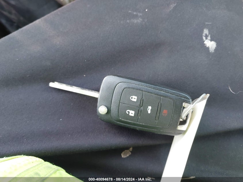 2012 Chevrolet Sonic 1Lt VIN: 1G1JD5SH9C4100130 Lot: 40094678