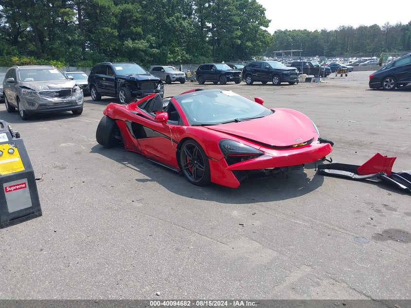 MCLAREN 570S 2019. Lot# 40094682. VIN SBM13FAA3KW006503. Photo 1