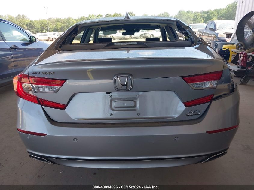 2021 Honda Accord Touring VIN: 1HGCV2F96MA008282 Lot: 40094696