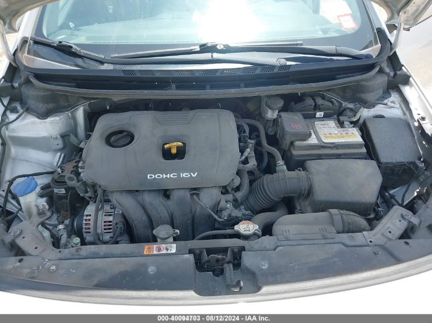 2018 Kia Forte Lx VIN: 3KPFK4A71JE214107 Lot: 40094703