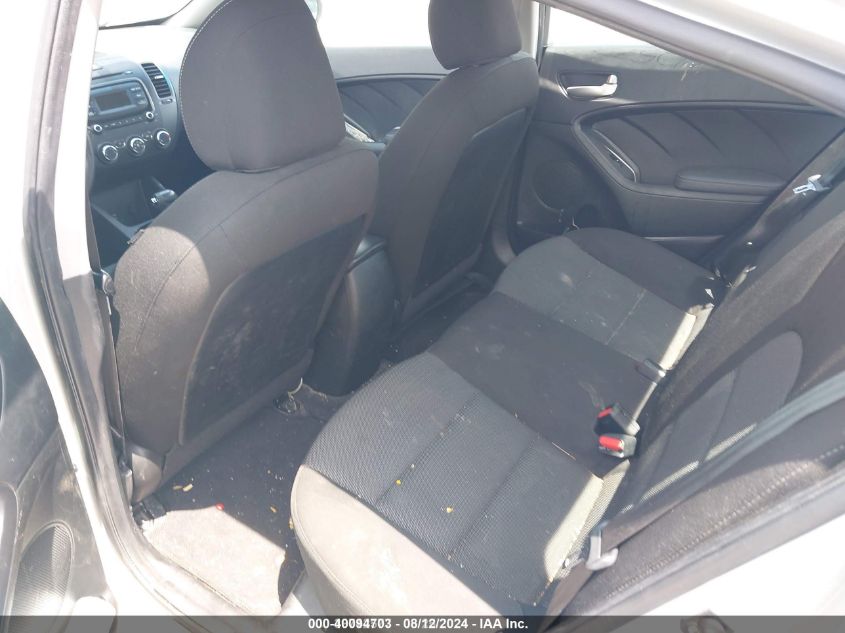 2018 Kia Forte Lx VIN: 3KPFK4A71JE214107 Lot: 40094703