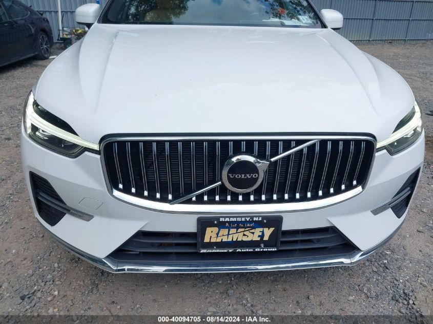 2022 Volvo Xc60 B6 Inscription VIN: YV4062RL5N1946942 Lot: 40094705