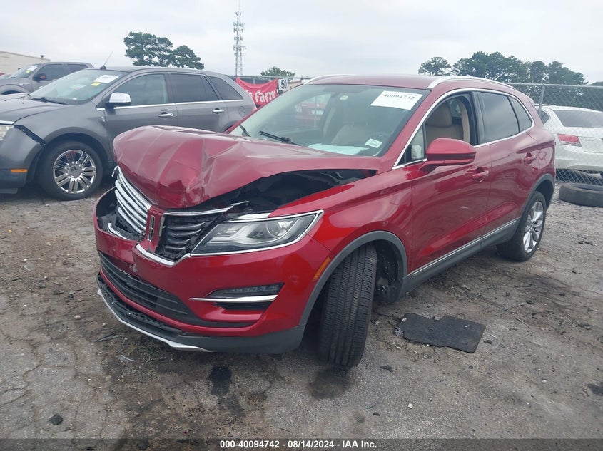 VIN 5LMCJ2C96HUL22316 2017 LINCOLN MKC SELECT