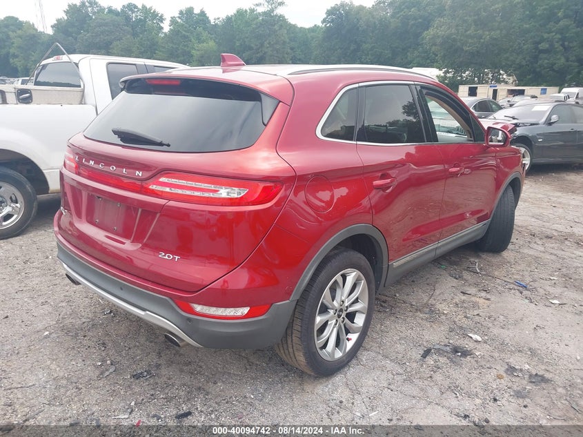 VIN 5LMCJ2C96HUL22316 2017 LINCOLN MKC SELECT