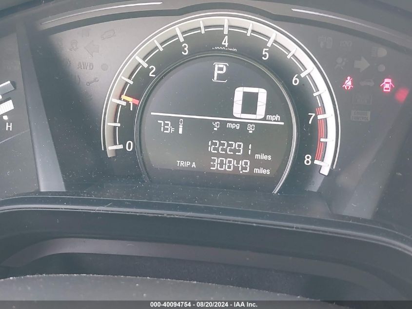 2HKRW6H38JH212009 2018 Honda Cr-V Lx