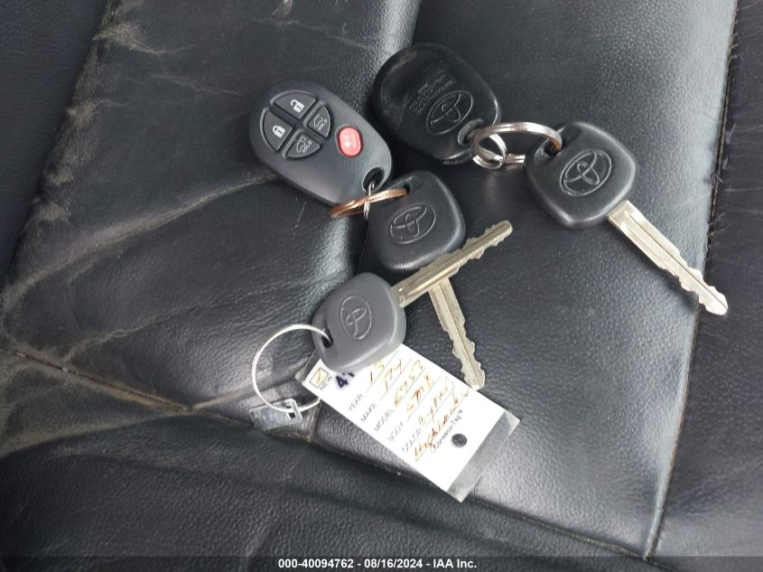 2013 Toyota Highlander Se V6 VIN: 5TDBK3EH4DS248807 Lot: 40094762