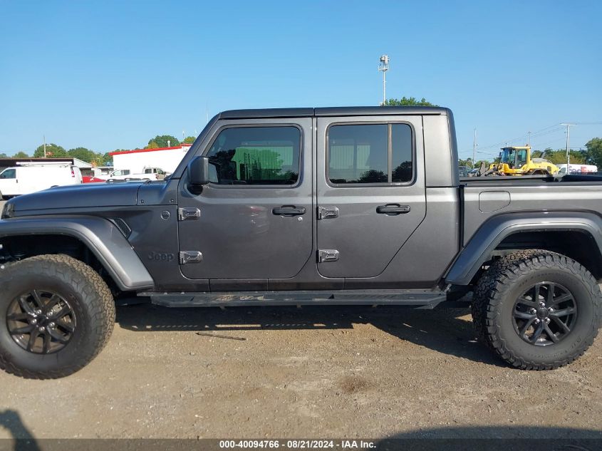 2022 Jeep Gladiator Sport S 4X4 VIN: 1C6HJTAGXNL167055 Lot: 40094766