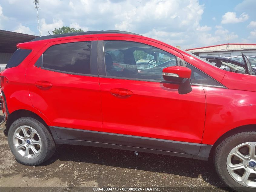 2020 Ford Ecosport Se VIN: MAJ3S2GE1LC367275 Lot: 40094773