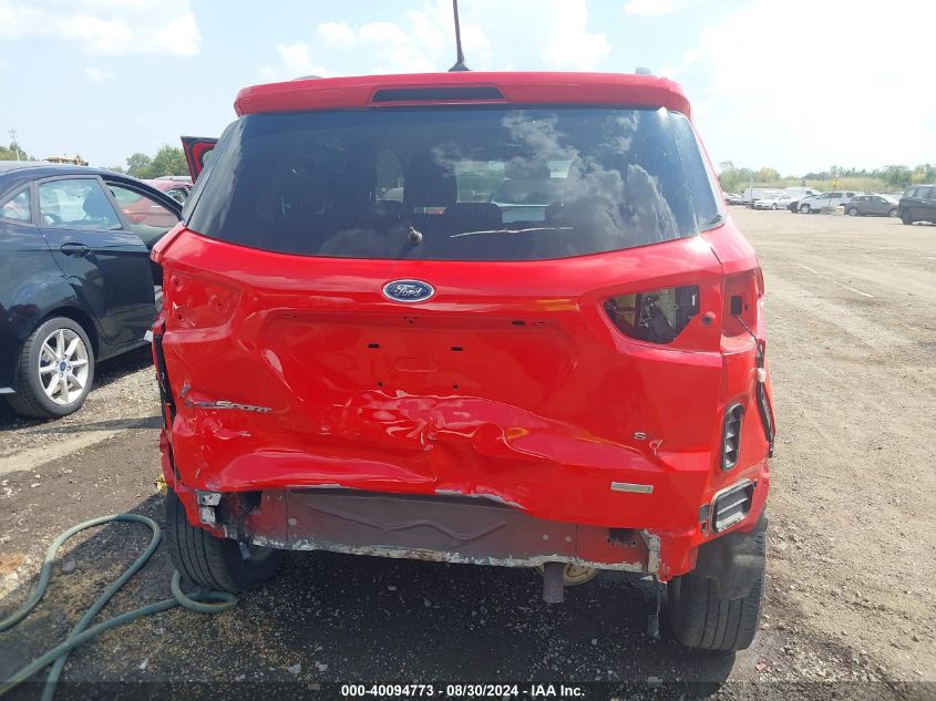 MAJ3S2GE1LC367275 2020 Ford Ecosport Se