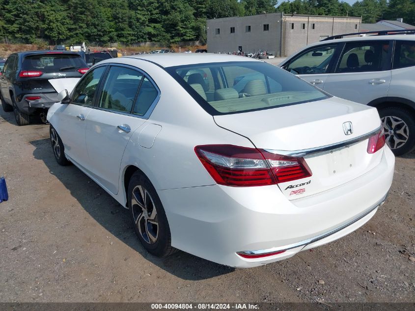 1HGCR2F36HA034306 2017 Honda Accord Lx