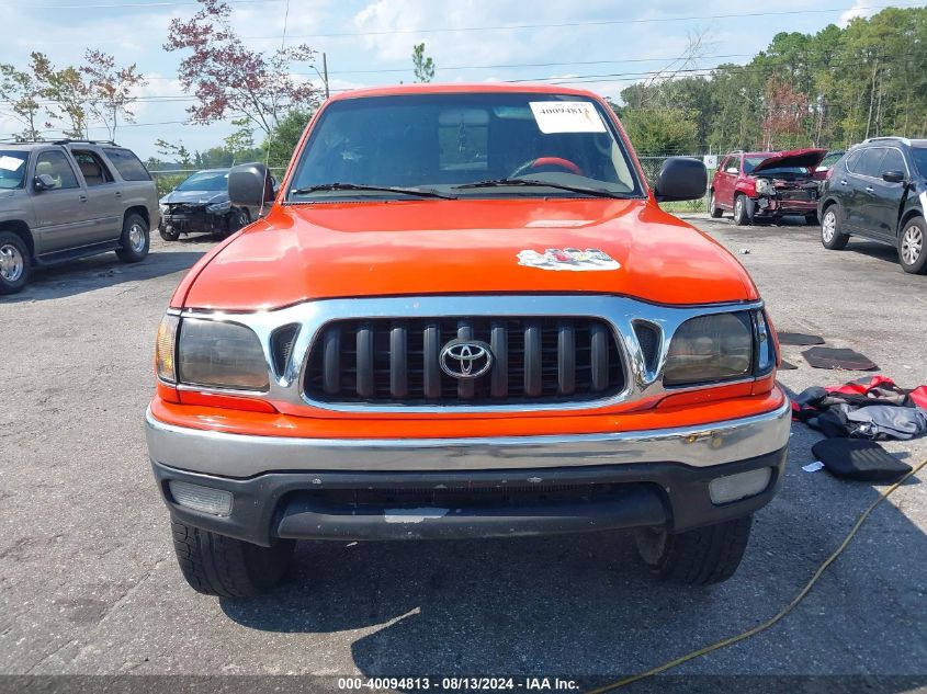 2002 Toyota Tacoma Prerunner V6 VIN: 5TEGN92N42Z051274 Lot: 40094813