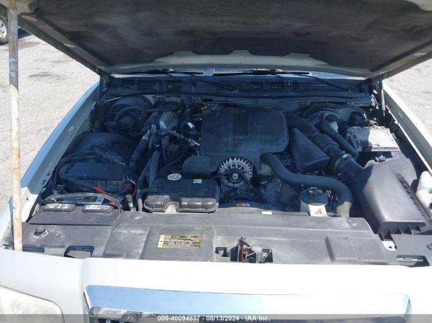 2006 Mercury Grand Marquis Gs VIN: 2MEFM74V76X621788 Lot: 40094837