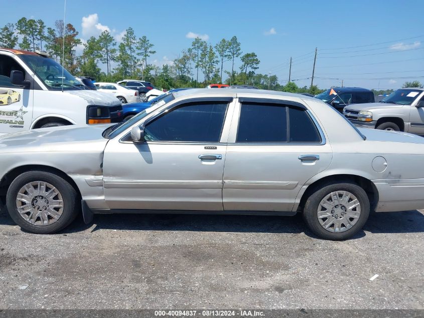 2006 Mercury Grand Marquis Gs VIN: 2MEFM74V76X621788 Lot: 40094837