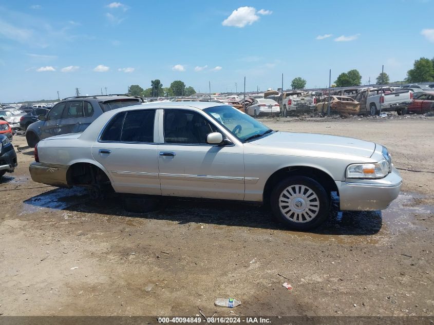 2008 Mercury Grand Marquis Ls VIN: 2MEFM75V88X623597 Lot: 40094849