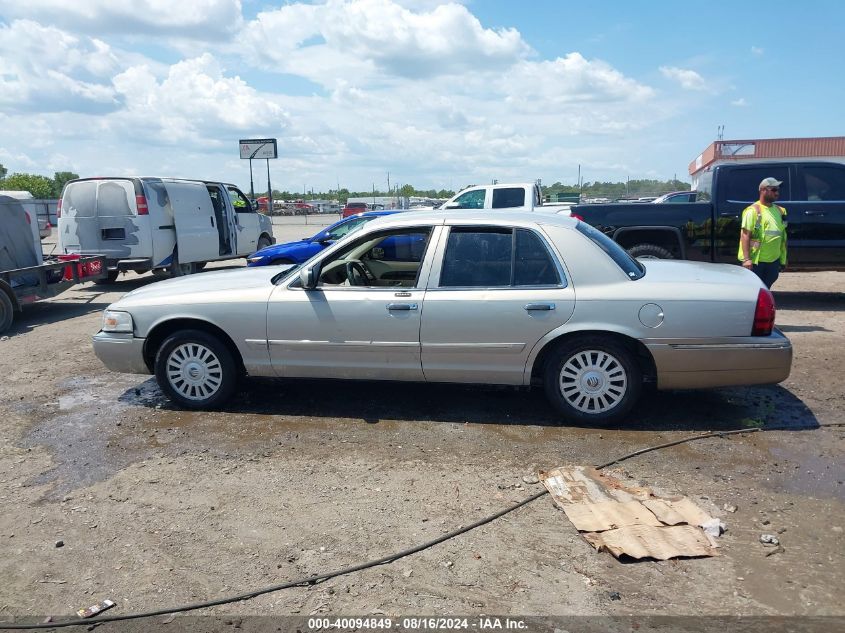 2008 Mercury Grand Marquis Ls VIN: 2MEFM75V88X623597 Lot: 40094849