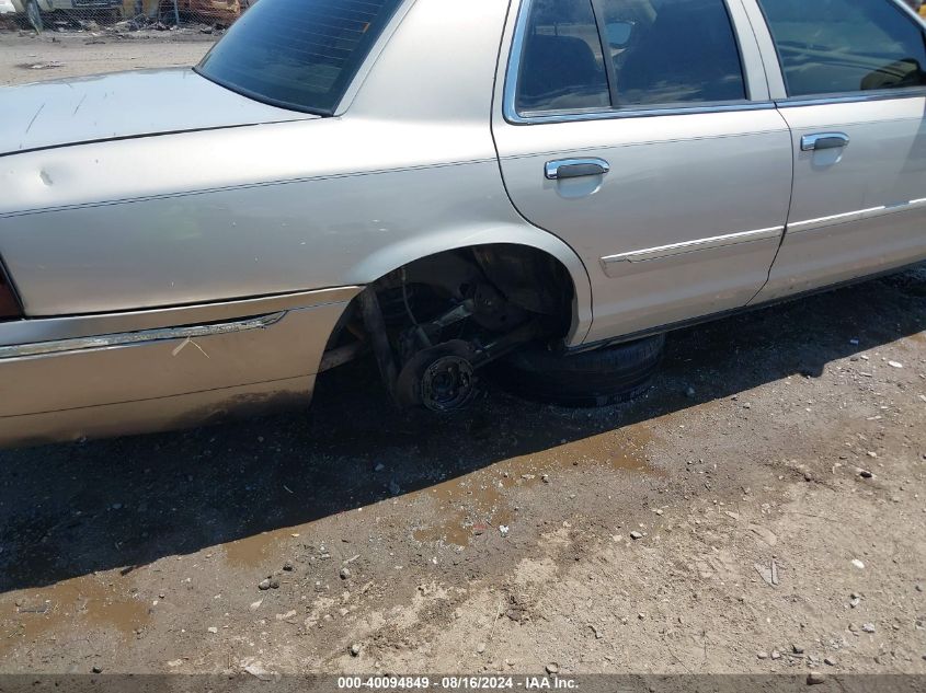 2008 Mercury Grand Marquis Ls VIN: 2MEFM75V88X623597 Lot: 40094849