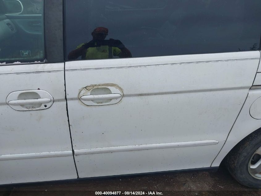 2001 Honda Odyssey Ex VIN: 2HKRL18631H520694 Lot: 40094877