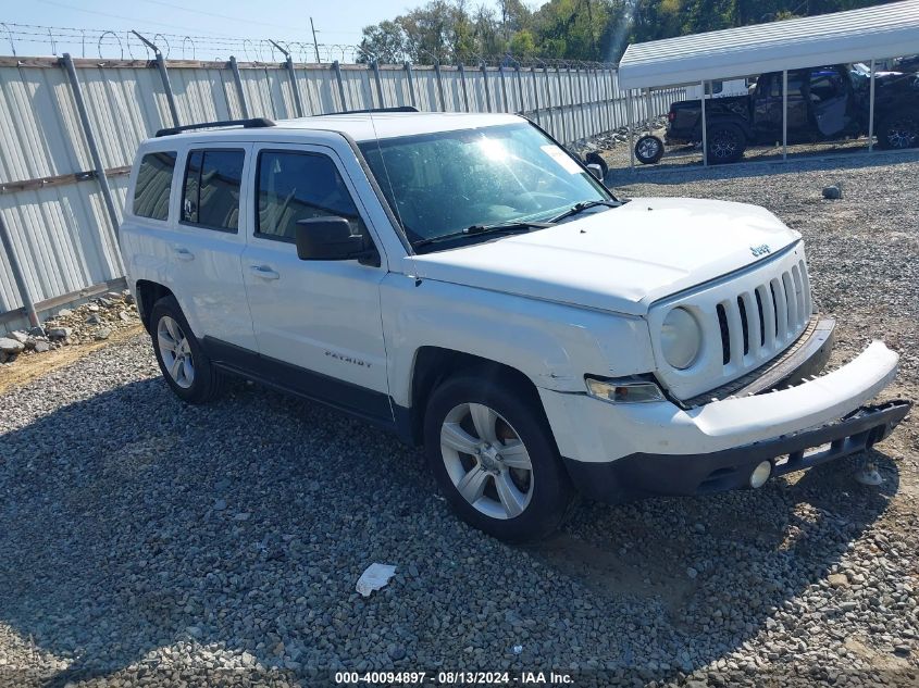 VIN 1C4NJPBB4ED813349 2014 JEEP PATRIOT no.1