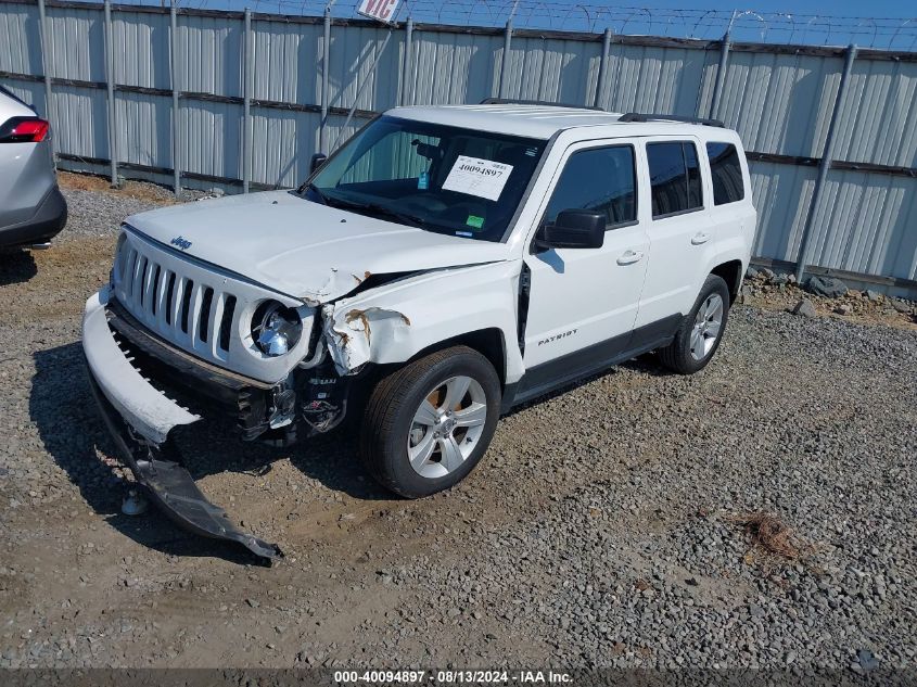 VIN 1C4NJPBB4ED813349 2014 JEEP PATRIOT no.2