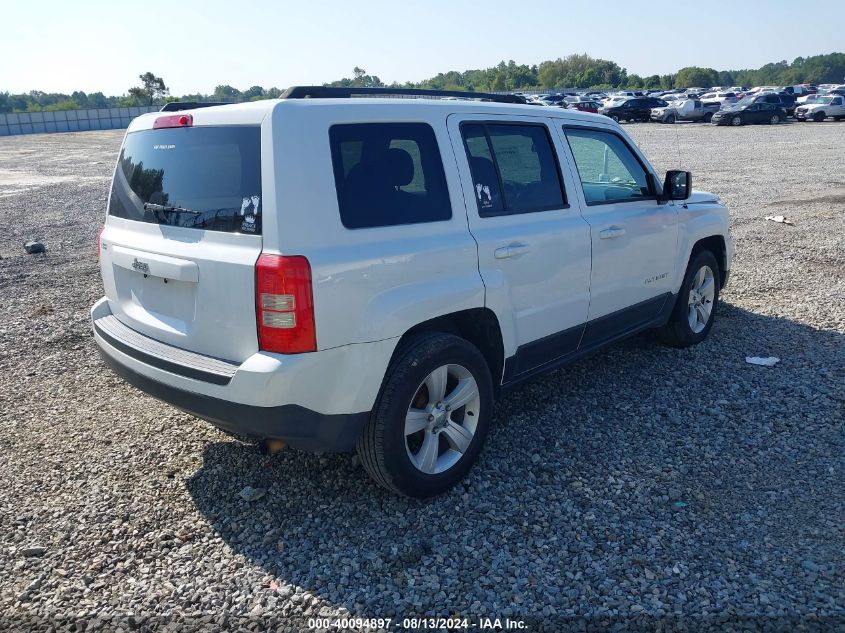 VIN 1C4NJPBB4ED813349 2014 JEEP PATRIOT no.4