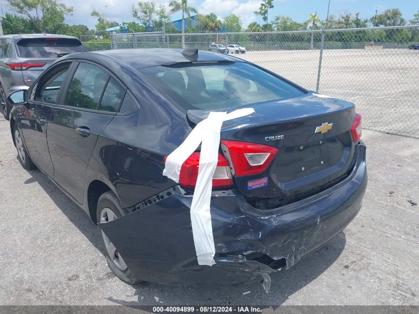 2016 Chevrolet Cruze Ls Auto VIN: 1G1BC5SM0G7319597 Lot: 40094899