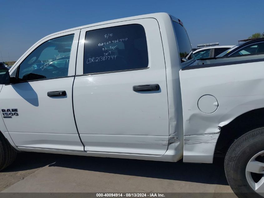 2022 Ram 1500 Classic Tradesman VIN: 3C6RR6KGXNG307356 Lot: 40094914