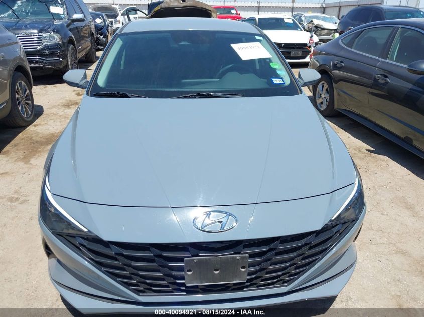 2022 Hyundai Elantra Sel VIN: KMHLM4AG7NU301381 Lot: 40094921