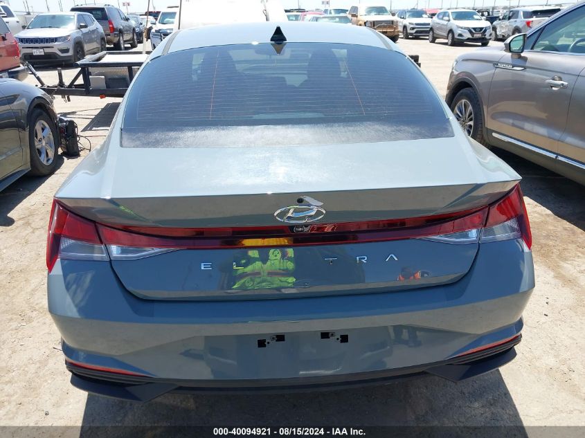 2022 Hyundai Elantra Sel VIN: KMHLM4AG7NU301381 Lot: 40094921