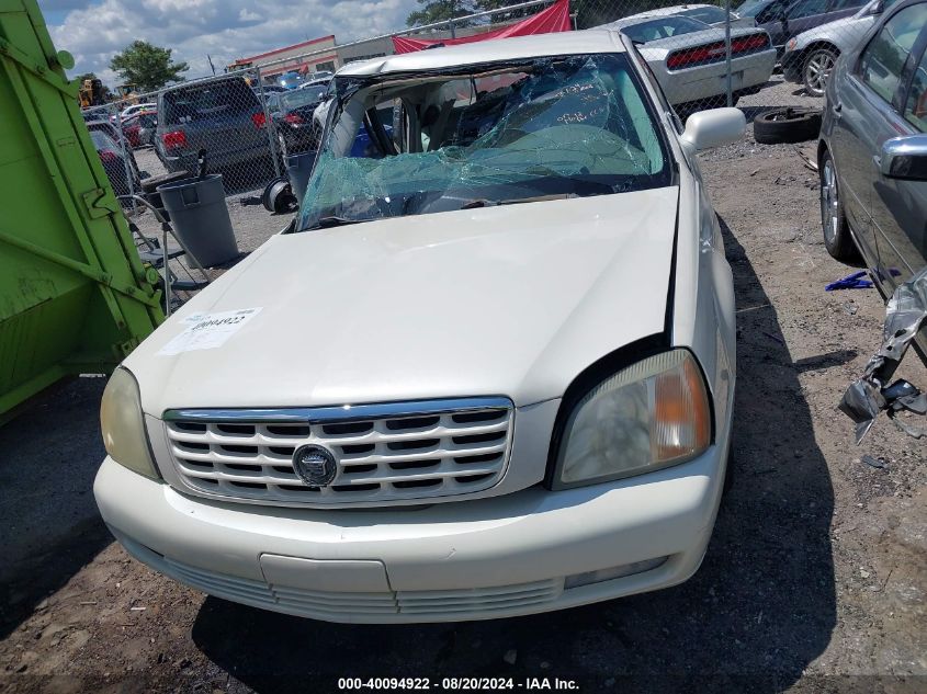 2000 Cadillac Deville Dts VIN: 1G6KF5792YU253191 Lot: 40094922