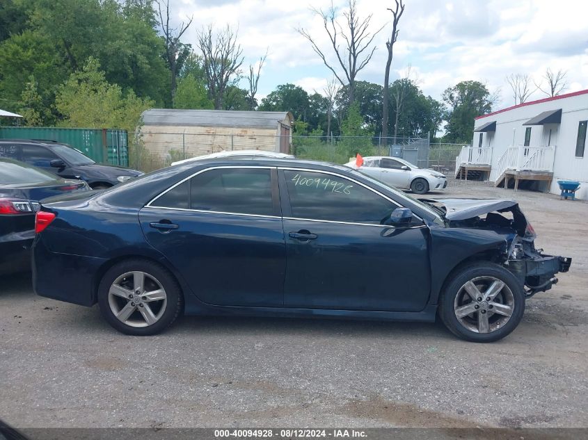 2013 Toyota Camry Se VIN: 4T1BF1FK7DU268835 Lot: 40094928