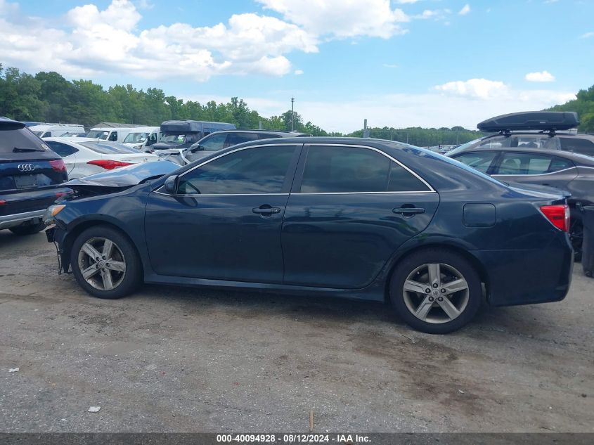 2013 Toyota Camry Se VIN: 4T1BF1FK7DU268835 Lot: 40094928