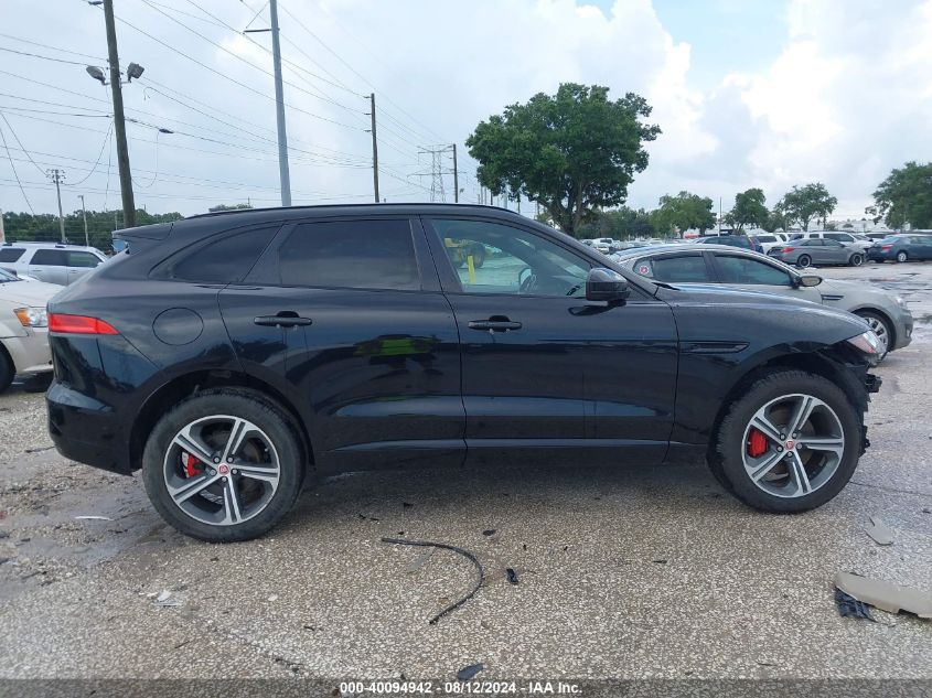 2018 Jaguar F-Pace S VIN: SADCM2FV0JA256445 Lot: 40094942