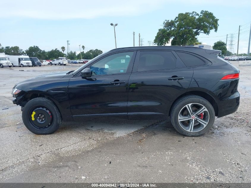 2018 Jaguar F-Pace S VIN: SADCM2FV0JA256445 Lot: 40094942