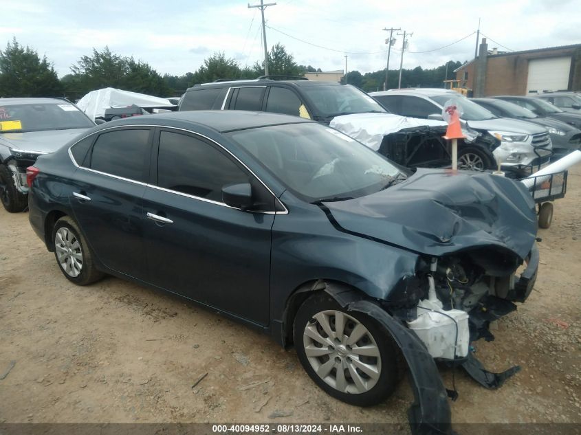 2016 Nissan Sentra S/Sv/Sr/Sl VIN: 3N1AB7AP5GY22301 Lot: 40094952