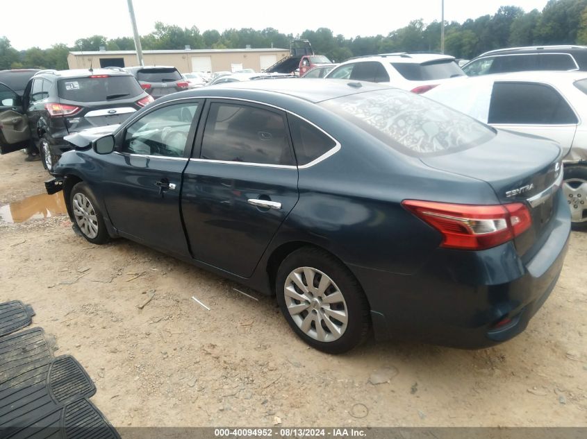 2016 Nissan Sentra S/Sv/Sr/Sl VIN: 3N1AB7AP5GY22301 Lot: 40094952