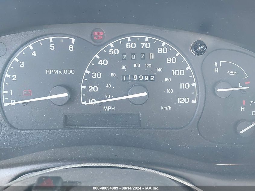 2001 Ford Ranger Xl/Xlt VIN: 1FTYR10D51PB05501 Lot: 40094989