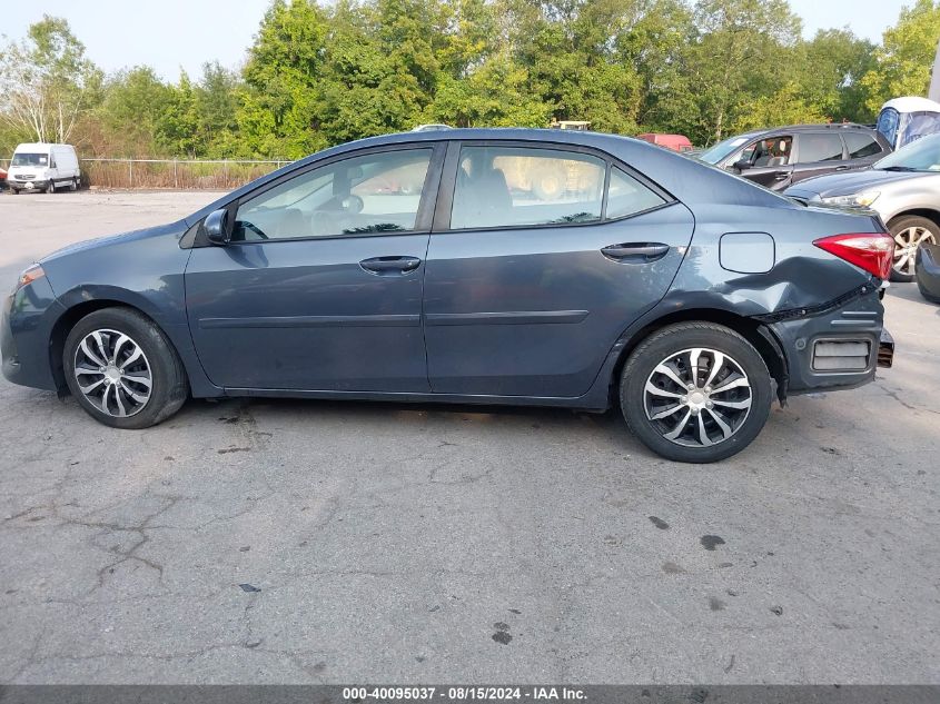 2017 Toyota Corolla Le VIN: 2T1BURHE6HC834857 Lot: 40095037