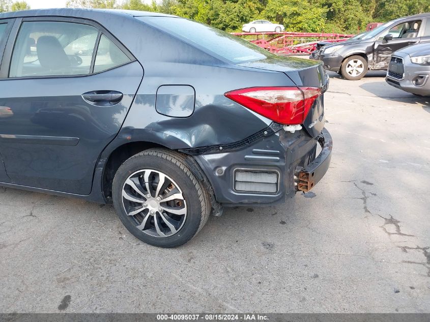 2017 Toyota Corolla Le VIN: 2T1BURHE6HC834857 Lot: 40095037