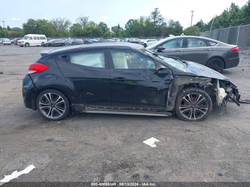 2016 Hyundai Veloster Turbo VIN: KMHTC6AE8GU248951 Lot: 40095049