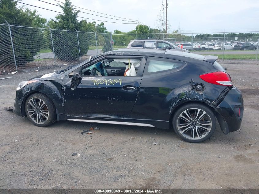 2016 HYUNDAI VELOSTER TURBO - KMHTC6AE8GU248951