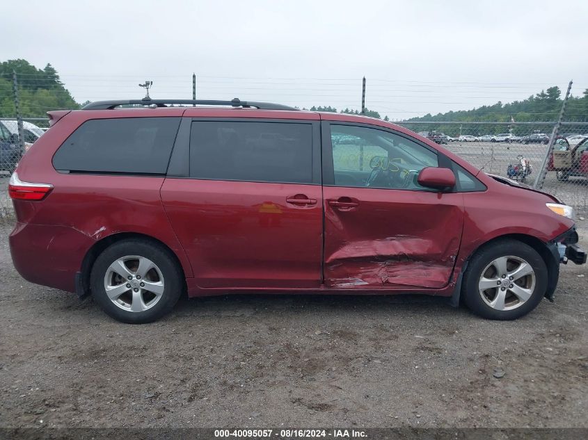 2017 Toyota Sienna Le 8 Passenger VIN: 5TDKZ3DC2HS894550 Lot: 40095057