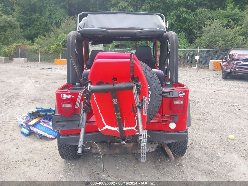 2004 Jeep Wrangler X VIN: 1J4FA39S84P789938 Lot: 40095082