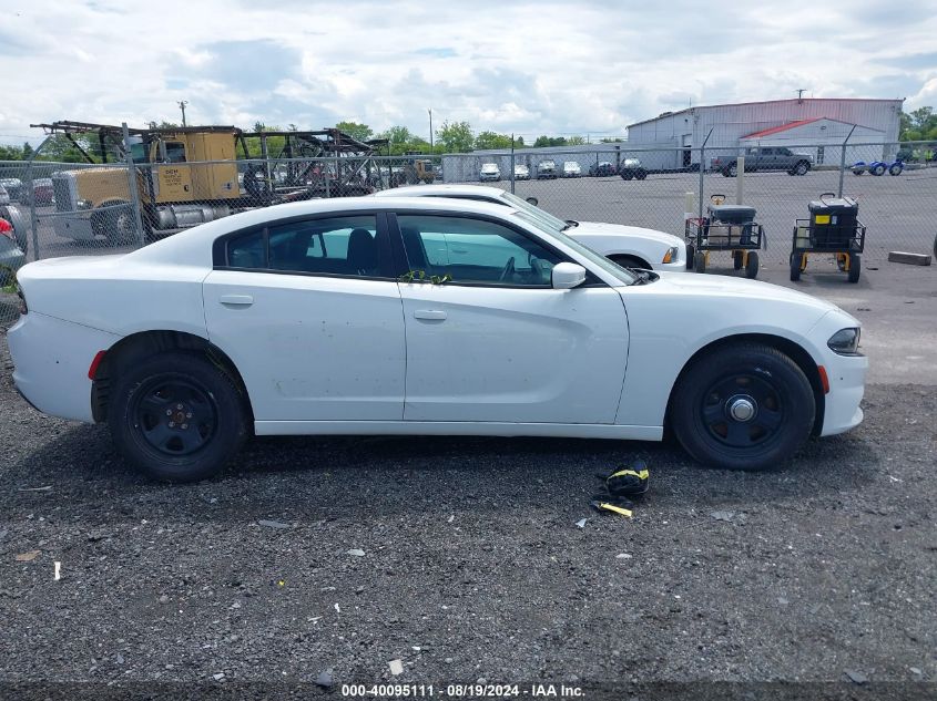 2018 Dodge Charger Police Rwd VIN: 2C3CDXAT3JH189103 Lot: 40095111