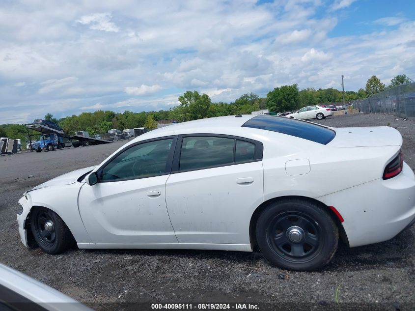 2018 Dodge Charger Police Rwd VIN: 2C3CDXAT3JH189103 Lot: 40095111