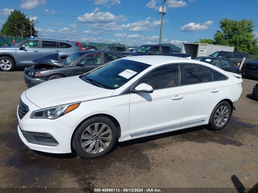 2017 Hyundai Sonata Sport VIN: 5NPE34AF3HH577143 Lot: 40095113