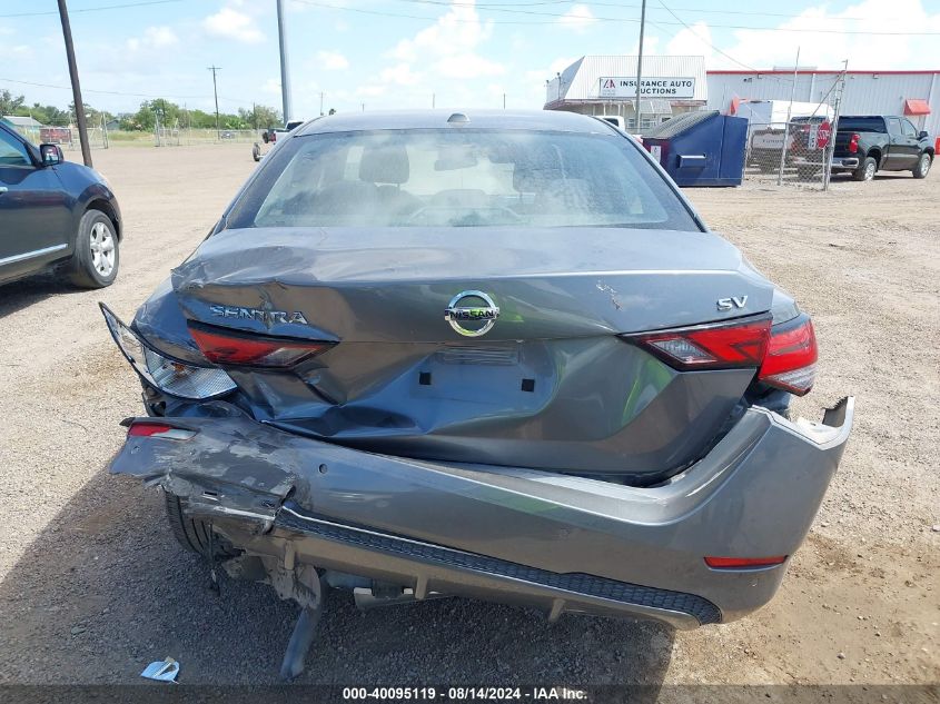 2022 Nissan Sentra Sv Xtronic Cvt VIN: 3N1AB8CV2NY237058 Lot: 40095119