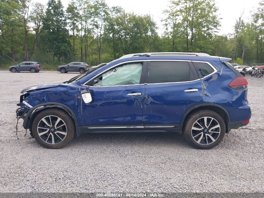 2019 Nissan Rogue Sl VIN: 5N1AT2MVXKC718598 Lot: 40095141